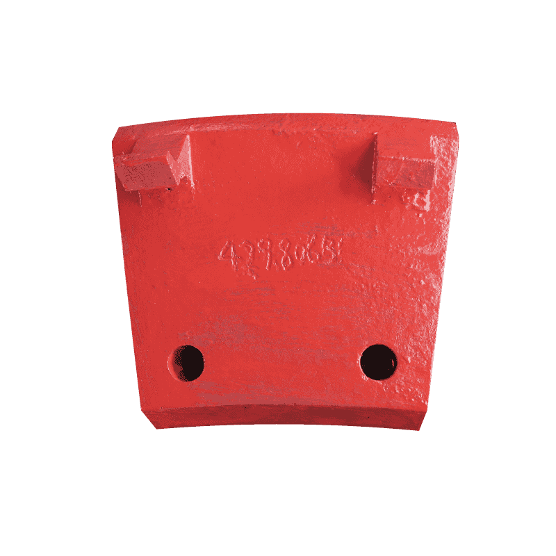 Concasor cu falci Protecție laterală din oțel cu mangan ridicat