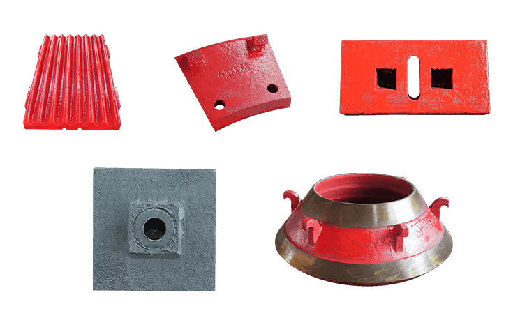 Piese turnate din oțel cu conținut ridicat de mangan